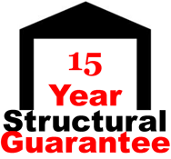 Concrete Garages 15year structual logo